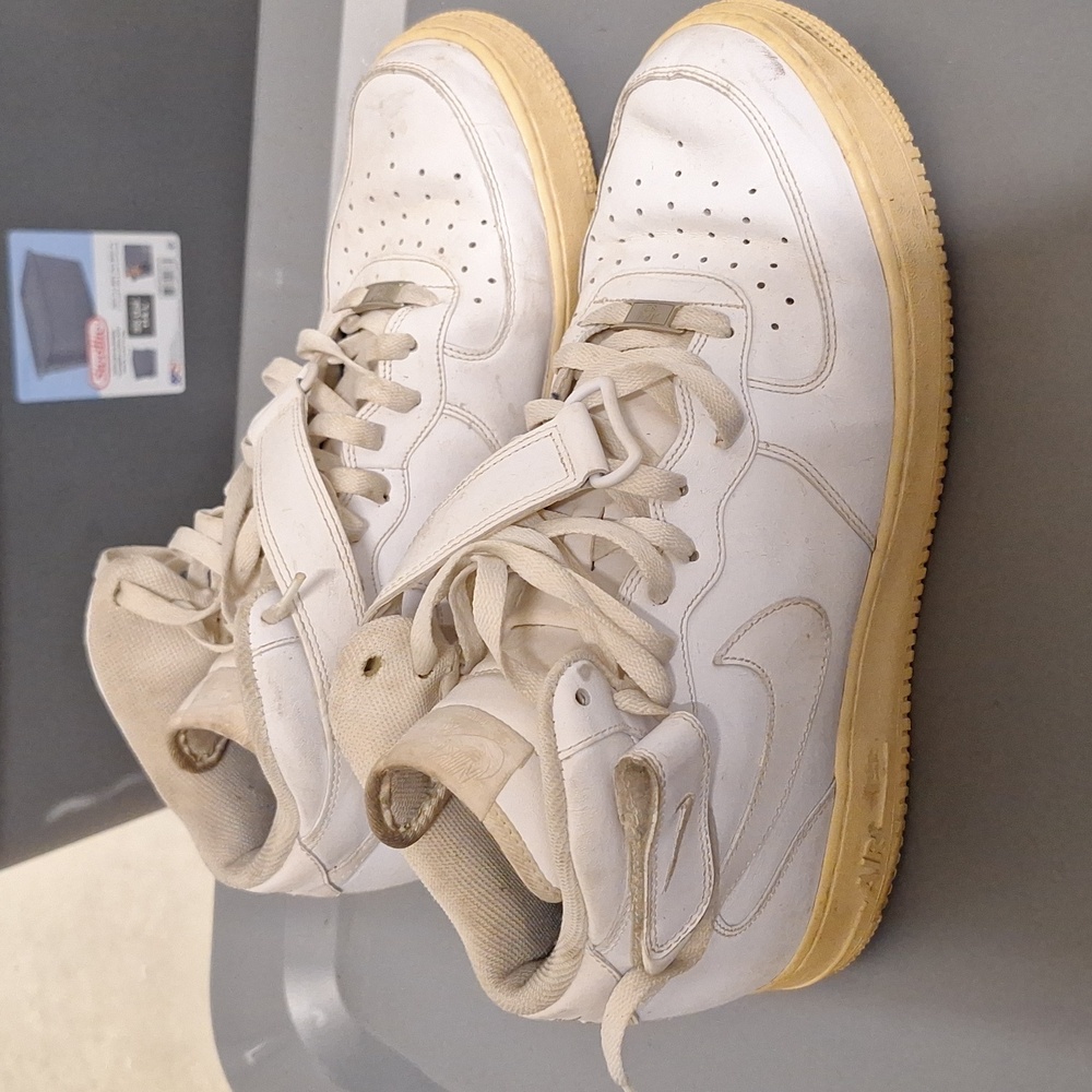 Nike Air Force 1 high top '07 Triple White 315123-111 Mens